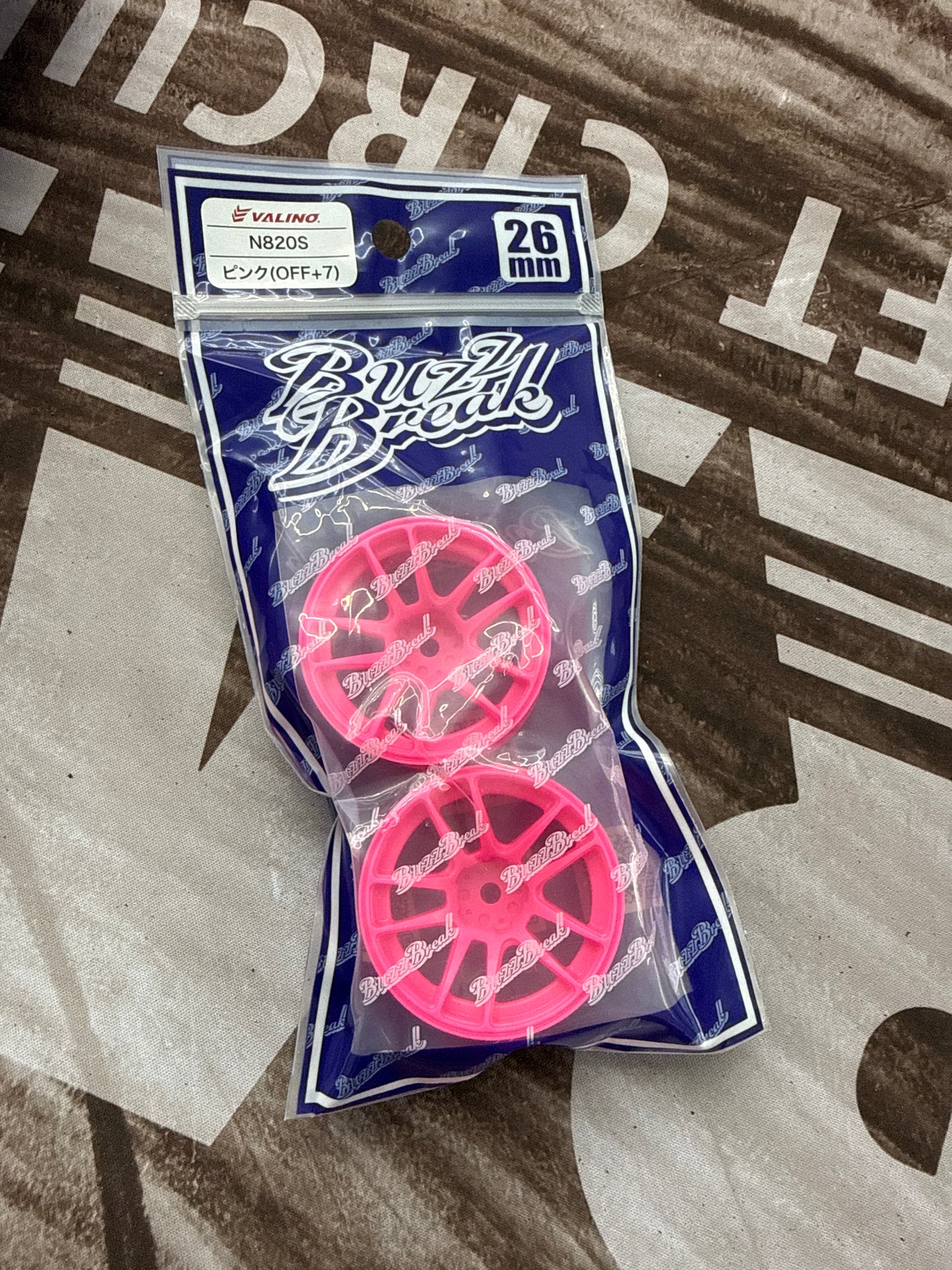 N820S R-Spec - PINK 7mm 1/10 Wheel Rims