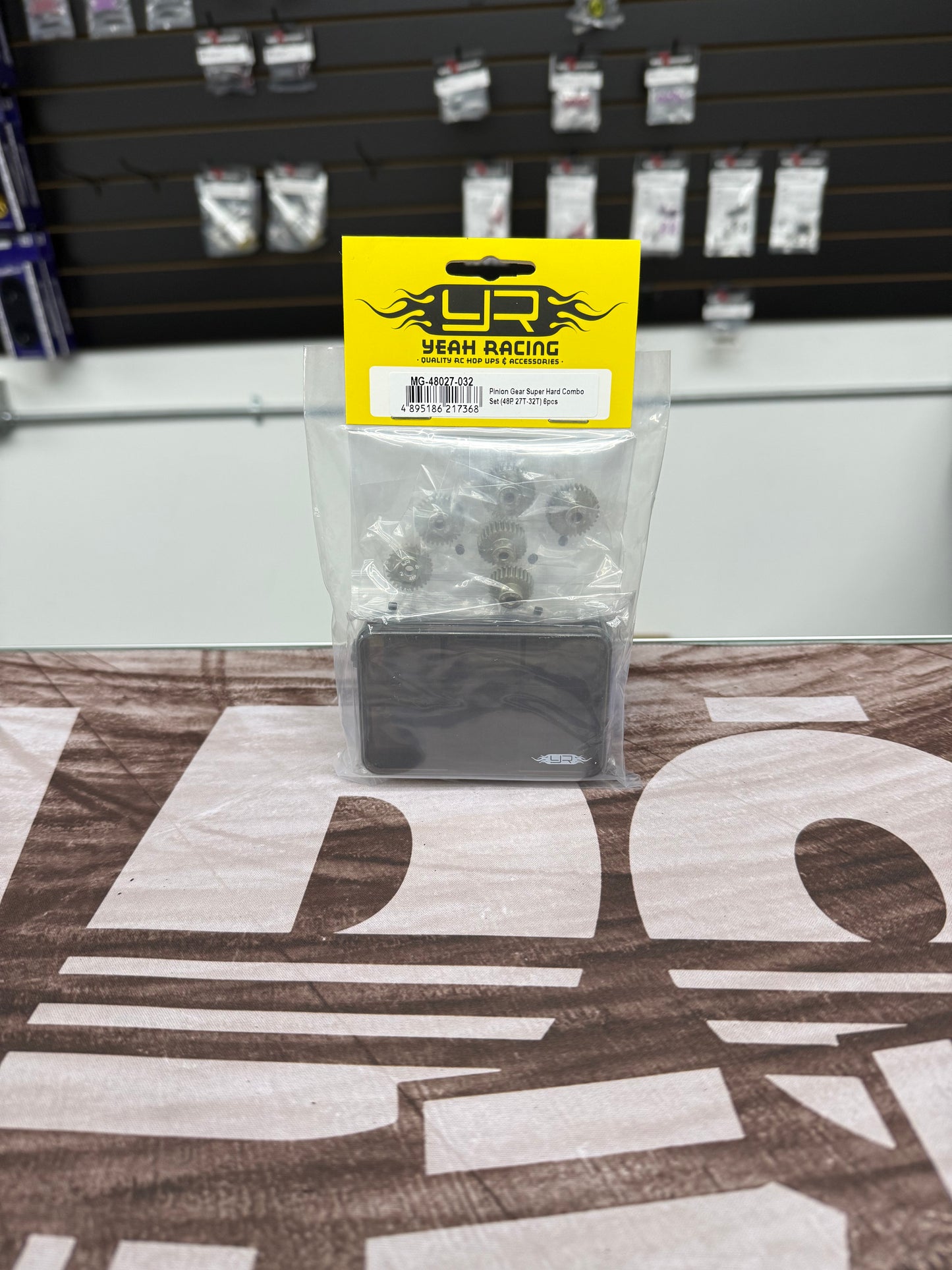 Yeah Racing Hard Coated 48P Aluminum Pinion Gear Set (27, 28, 29, 30, 31, 32T) (3.17mm Bore)