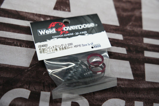 Overdose 4Edge Twin Spring Red