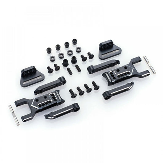 Overdose Rear Lower Adjustable Arm Type-3 Black OD2857
