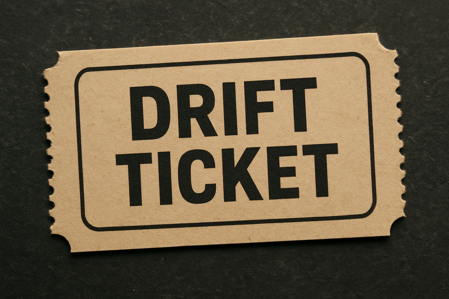 Single Day Drift Ticket
