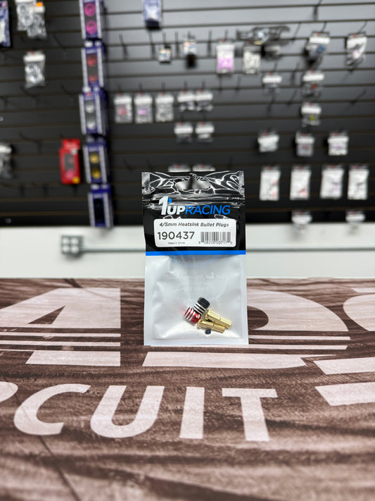 1UP Racing 4/5mm Heatsink Bullet Plugs