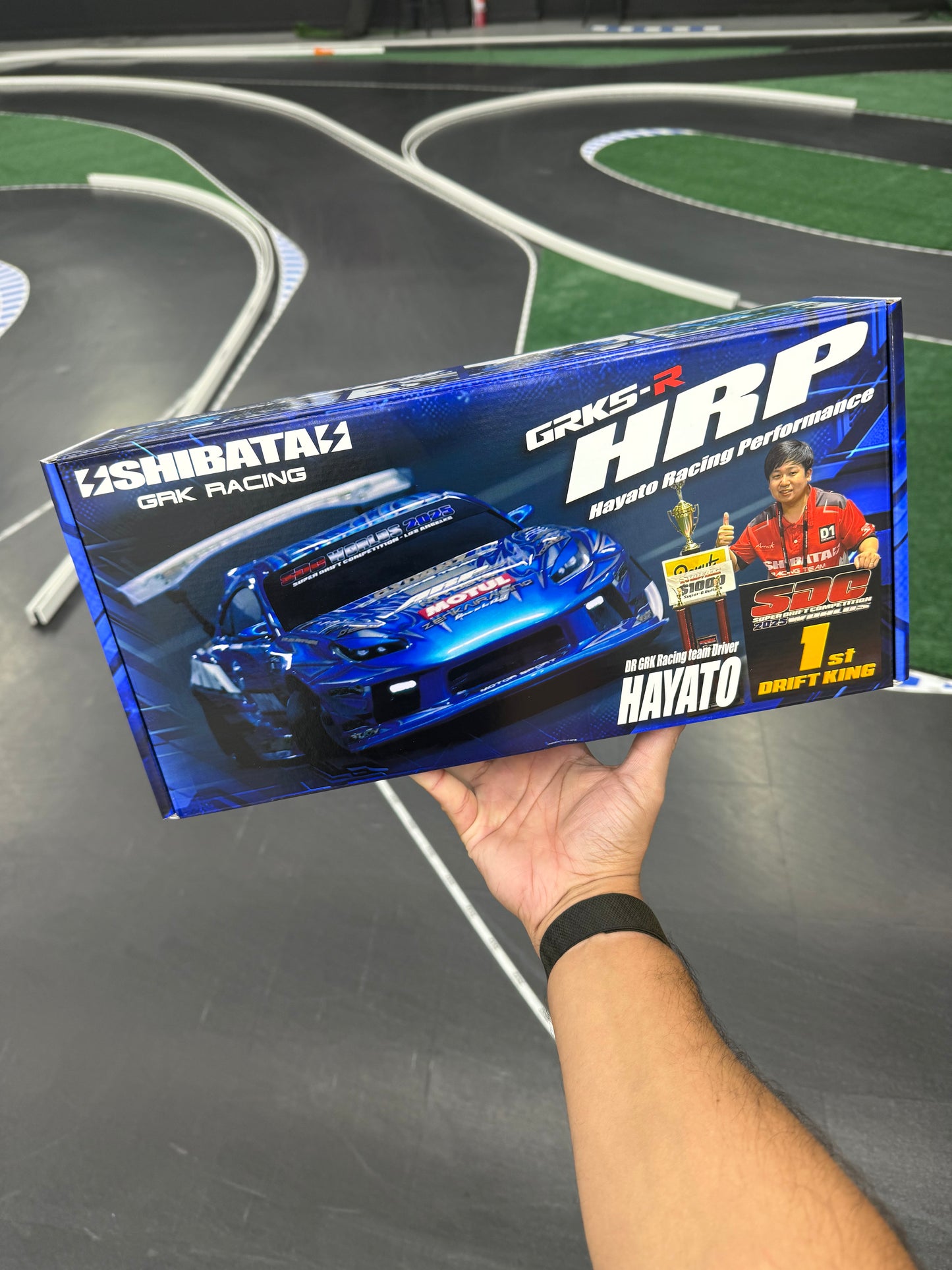 SHIBATA GRK5-R HRP Full Kit BLUE LIMITED EDITION 1-10 RWD RC Drift Chassis