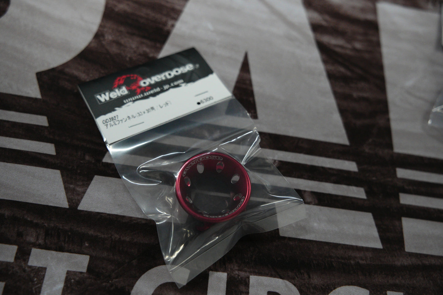 Overdose 30mm Aluminum Velocity Stack / Air Funnel / Cooling Fan Shroud Black Red Purple OD3926 OD 3927 OD3928