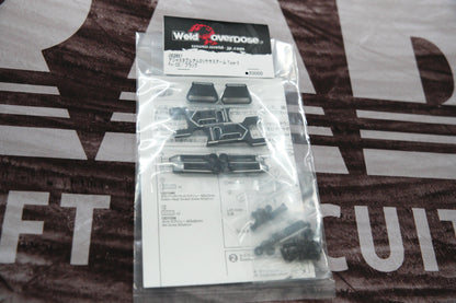 Overdose Rear Lower Adjustable Arm Type-3 Black OD2857