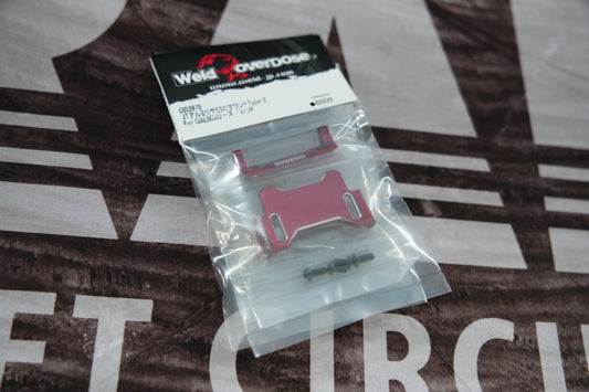 Overdose JT Aluminum Rear ESC Mount Type-2 For GALM Purple OD3974 Red OD3975 Black OD3976