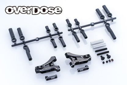 (PRE-ORDER) OVERDOSE Adjustable Aluminum Front Suspension Arm Type-4 OD3964 OD3965 OD3966