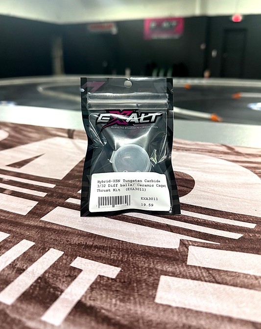 Hybrid-XSN Tungsten Carbide 3/32 Diff Balls and Ceramic Caged Thrust Kit (EXA3011)