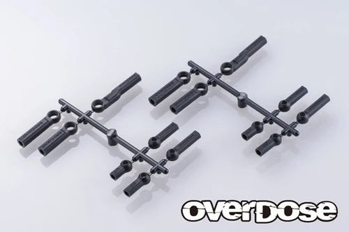 OVERDOSE OD3919 Perfect Ball End Set (Molybdenum/2pcs)